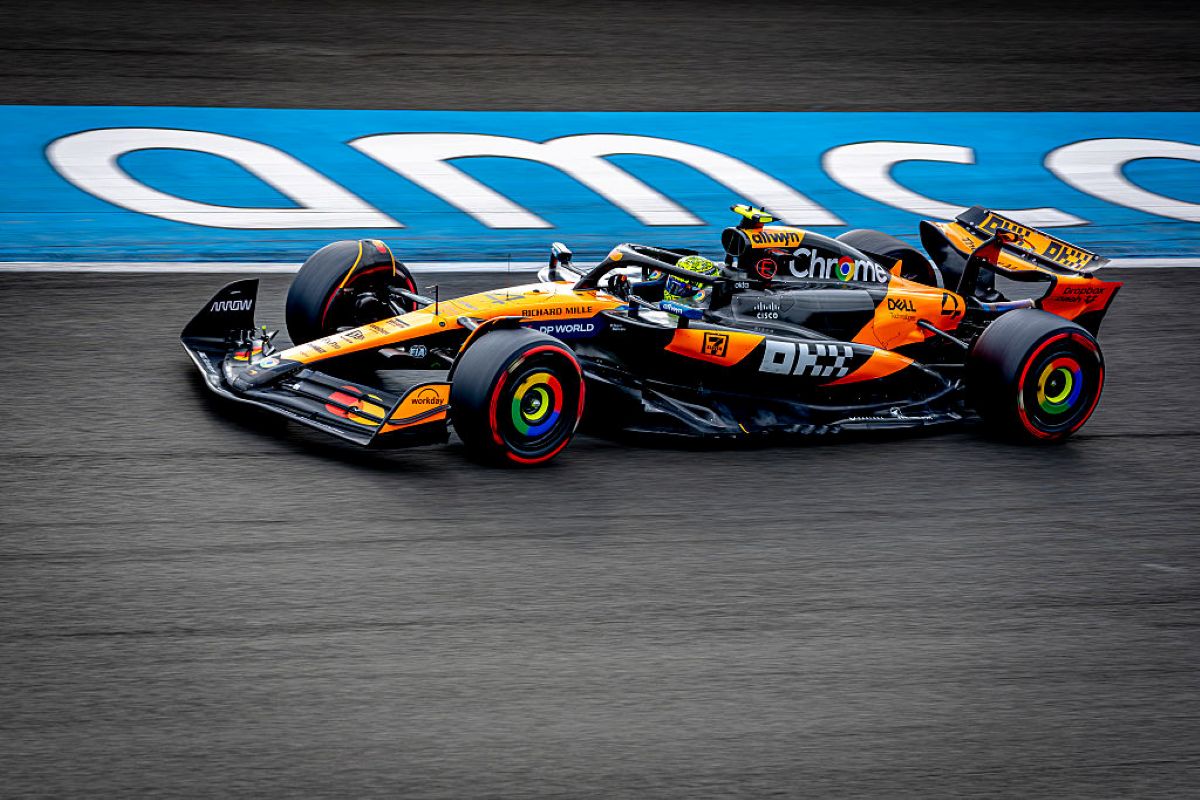 F1: bandeiras vermelhas e nova liderança de Norris marcam o TL2