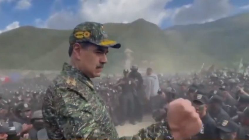 Maduro visita bases militares após avanço de navios dos EUA