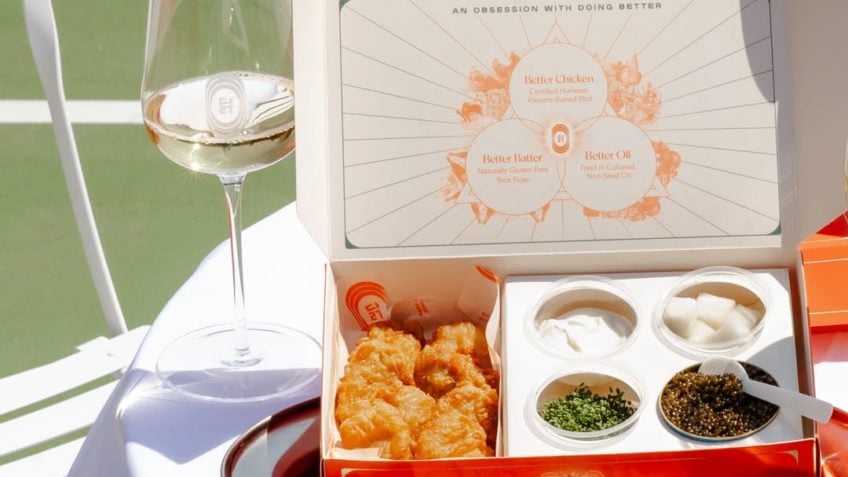 US Open serve nuggets com caviar por mais de R$ 500