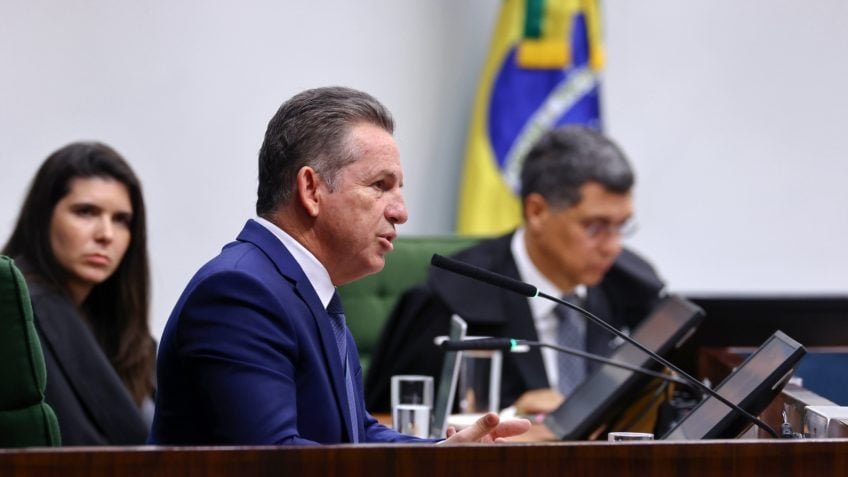 Governador de MT sofre acidente durante vistoria de obra