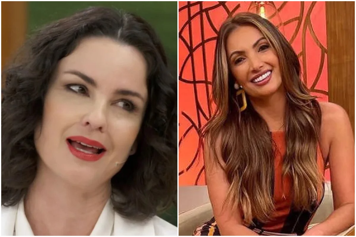 Atriz corrige Patrícia Poeta ao vivo no Encontro após fala equivocada