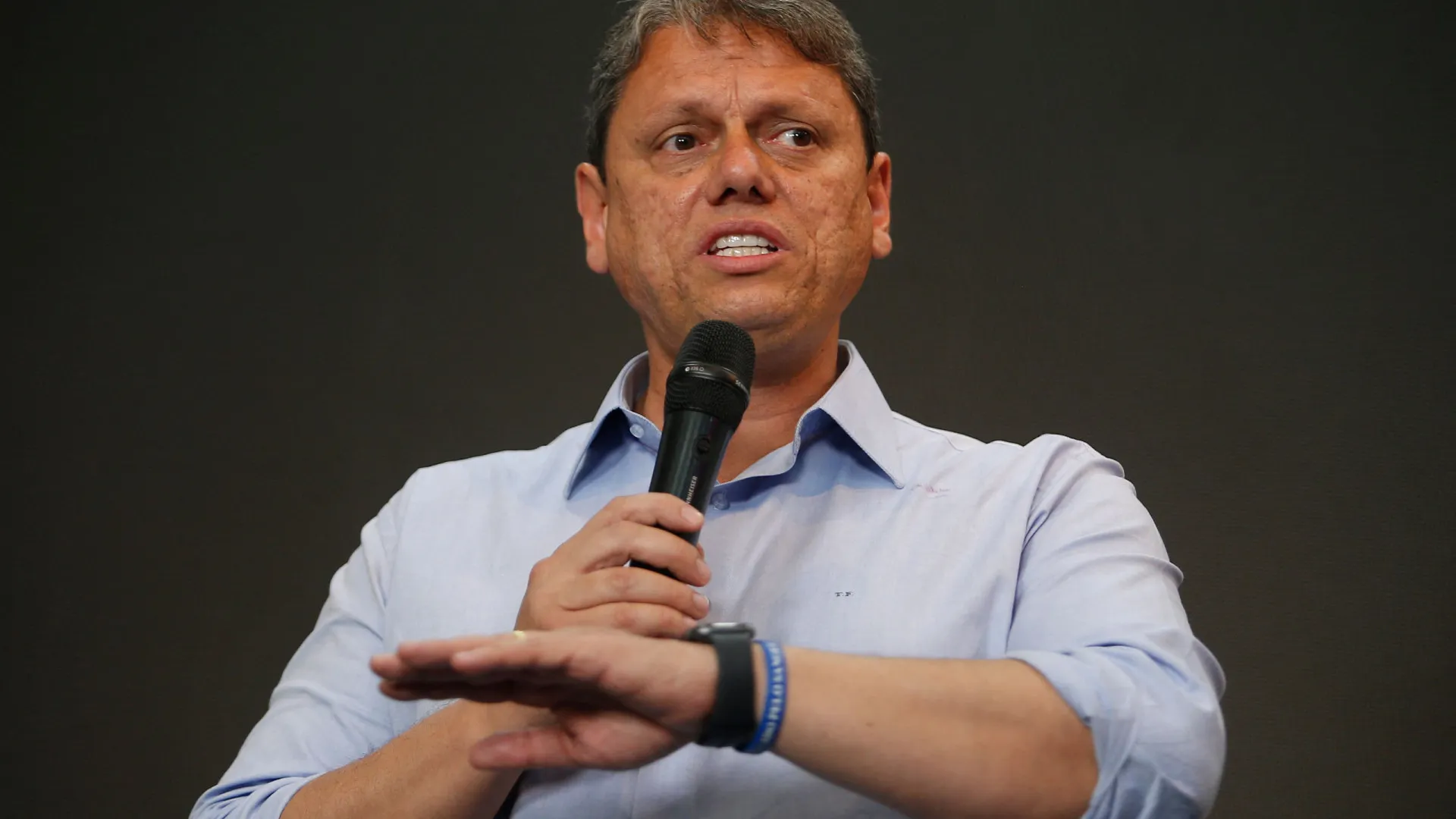 Para Tarcísio, é o mercado financeiro que vai 'proporcionar a redução das desigualdades'