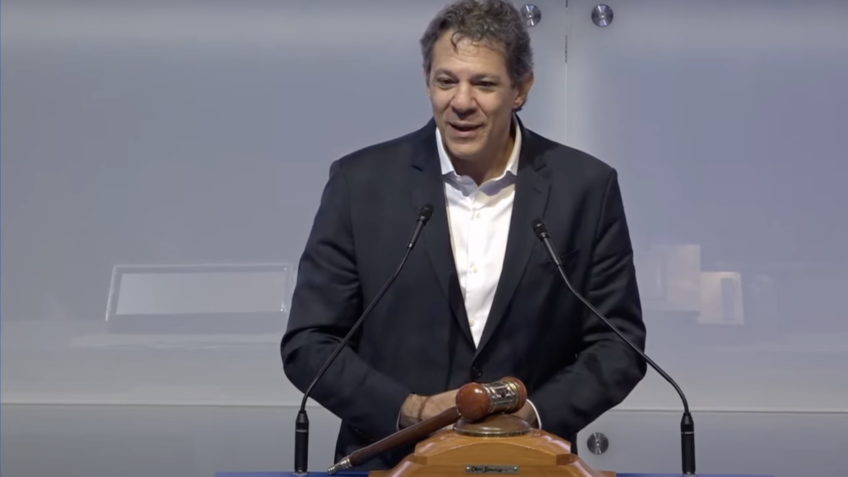 Haddad nega disputa de protagonismo sobre túnel Santos-Guarujá