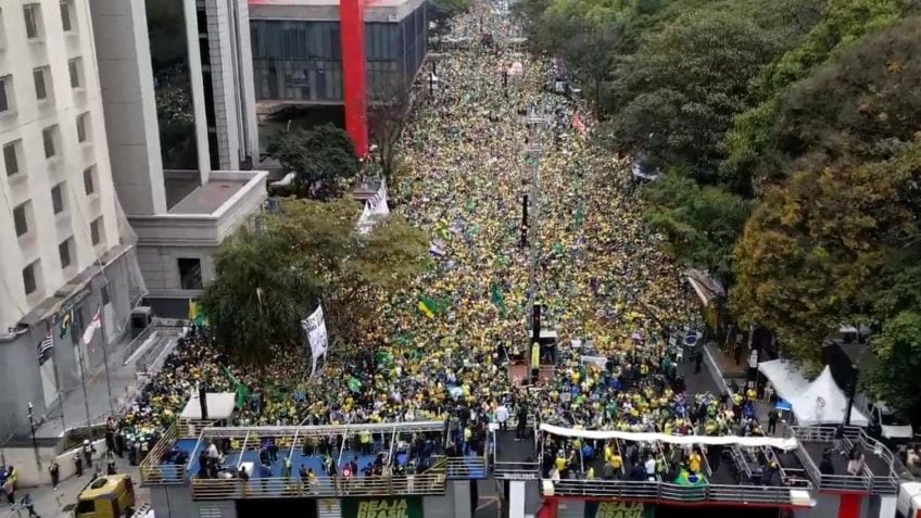 USP estima 42.200 pessoas em ato da direita na av. Paulista