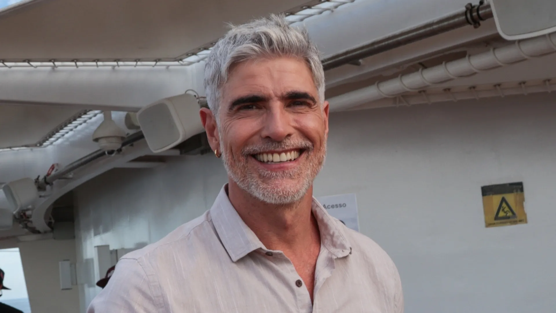 Reynaldo Gianecchini diz que gostaria de estar em 'The White Lotus'