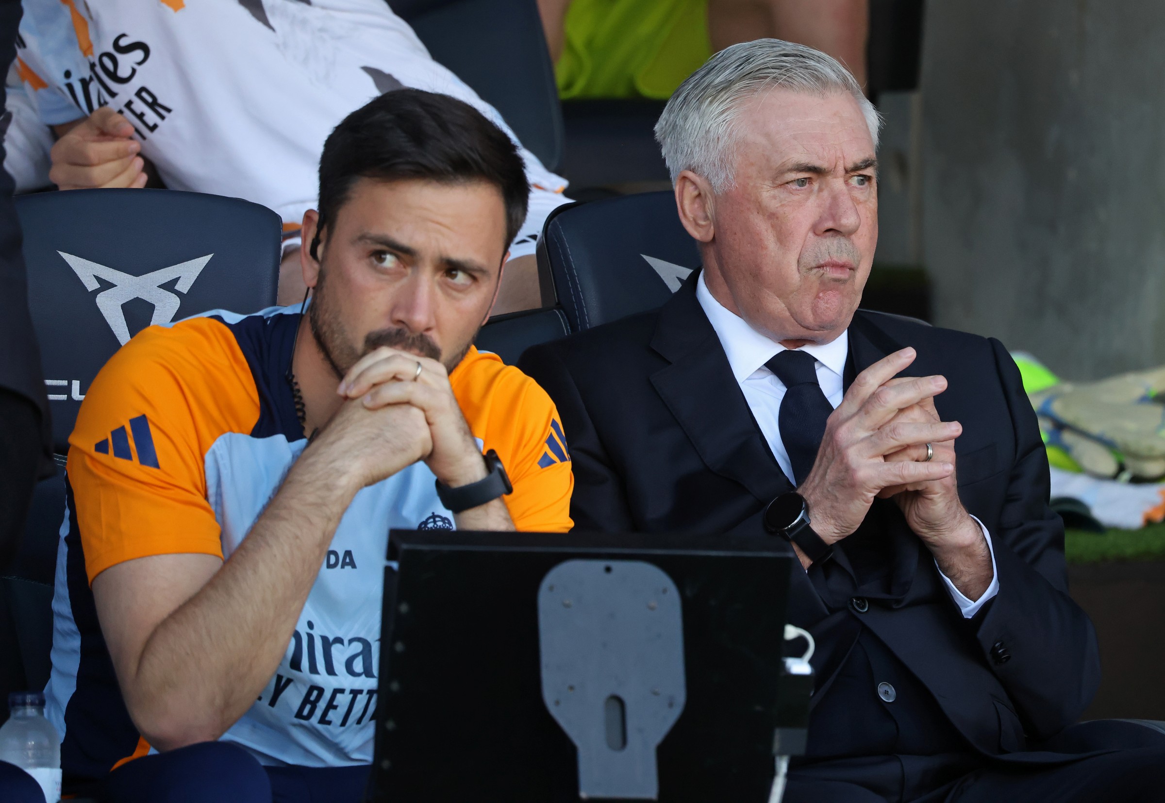 Ancelotti revela que filho deu dicas sobre como jogar na altitude