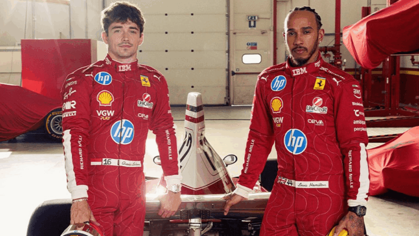 Ferrari recebe mais de US$ 90 mi por ano da HP em patrocínio na F1