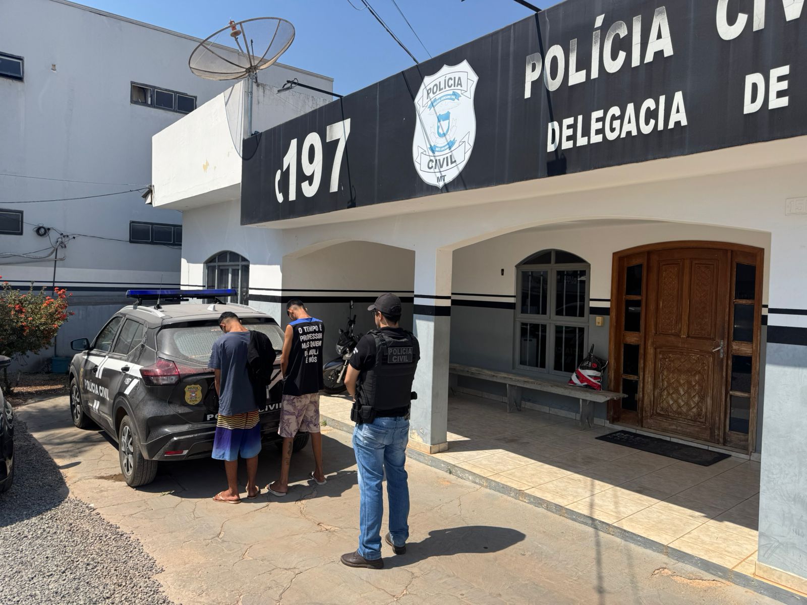 Polícia Civil apreende dois adolescentes envolvidos em fato análogo a roubo e cárcere privado