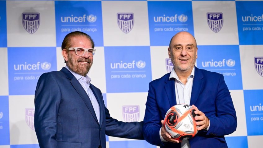 Federação Paulista de Futebol e Unicef projetam ação pró-infância