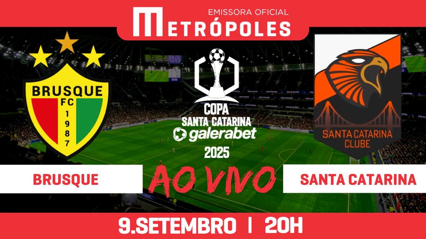 Veja Brusque x Santa Catarina pela Copa Santa Catarina