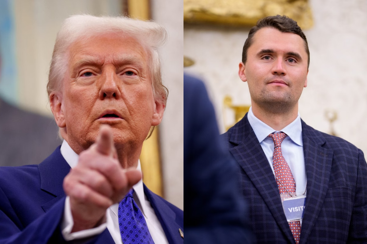 Trump se manifesta após seu aliado Charlie Kirk ser baleado
