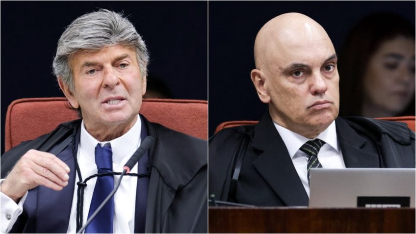 Fux chama Moraes de amigo após divergência de 7 horas no STF