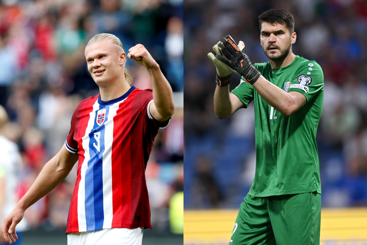 Goleiro da Moldávia revela conversa com Haaland: “Não é sua culpa”
