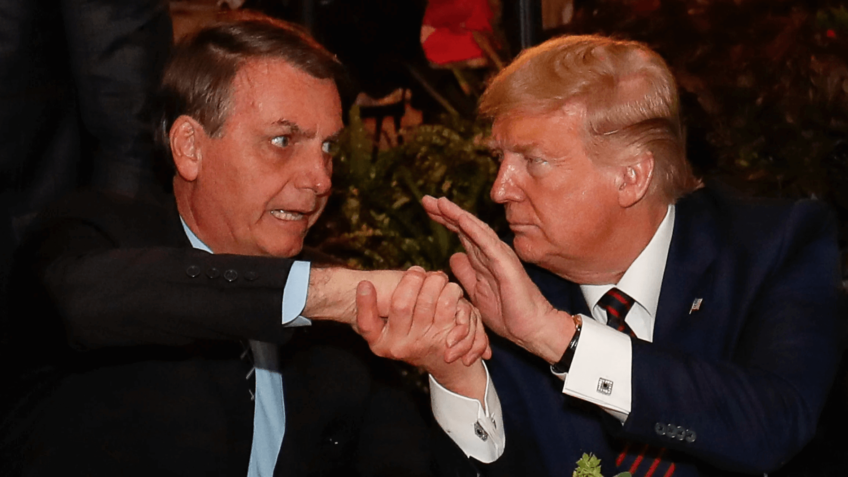Trump elogia Bolsonaro e diz estar decepcionado com condenação