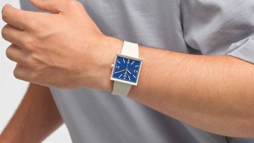 Relógio da marca Swatch ironiza tarifas de Trump sobre produtos suíços