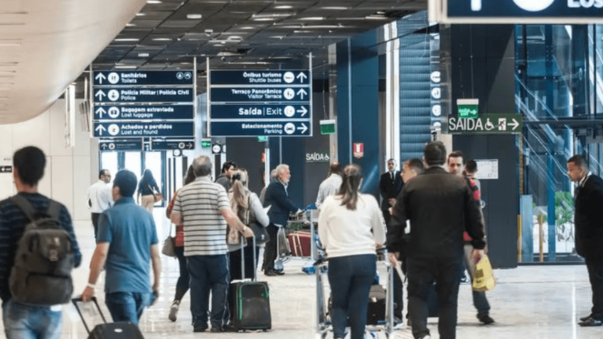 Fluxo de passageiros cresce 20% nos aeroportos do Rio em 2025
