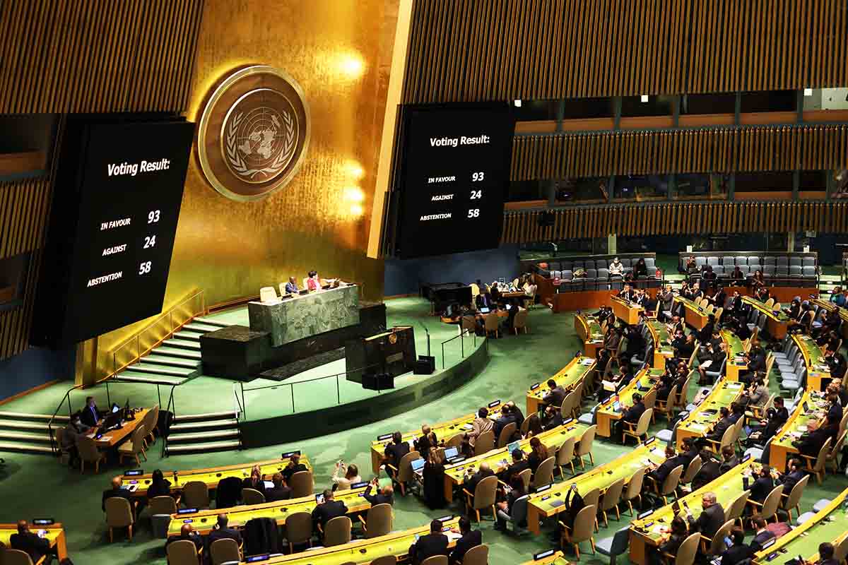 EUA e Israel rejeitam resolução da ONU sobre guerra em Gaza