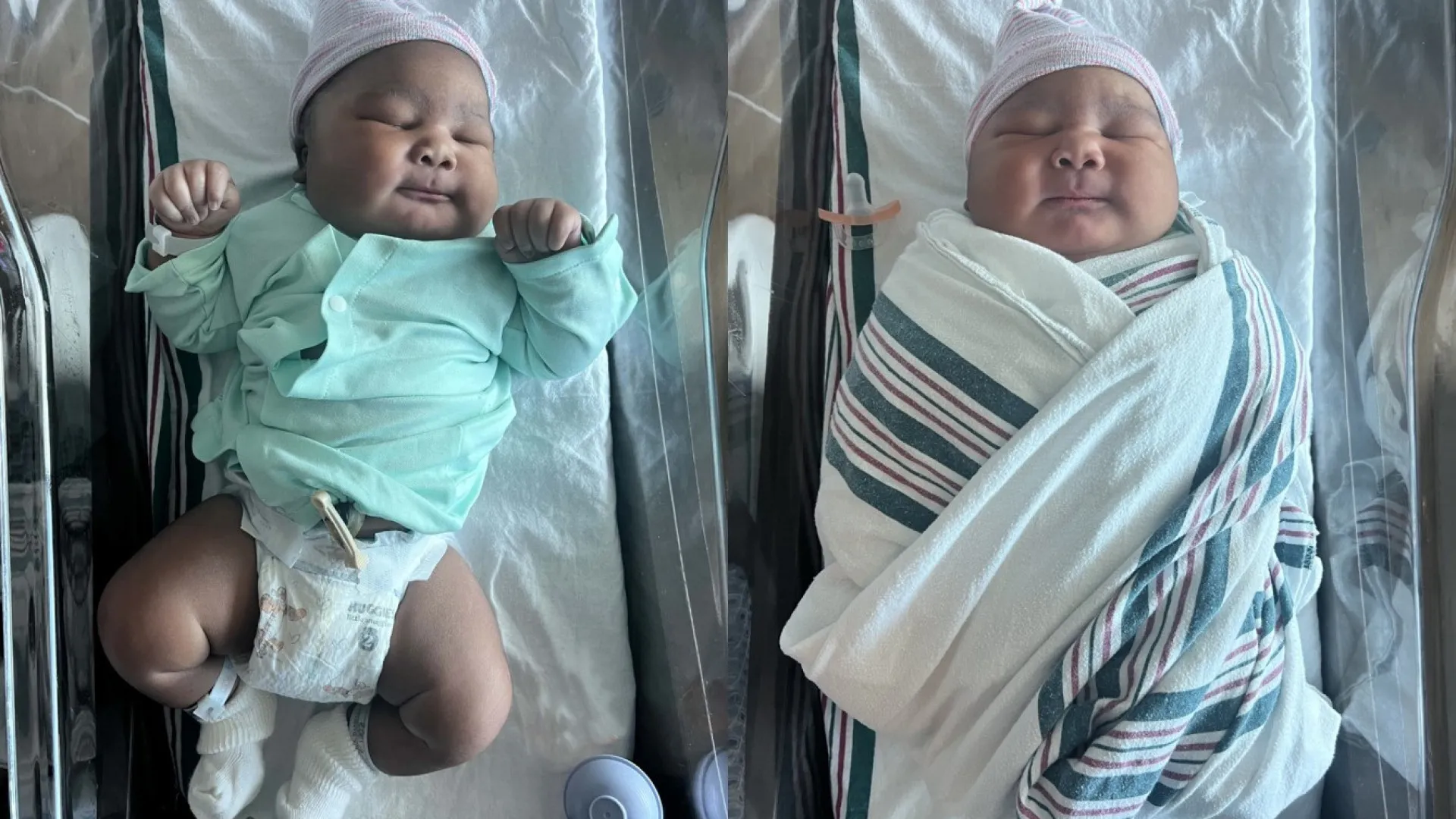 "Saiu de mim?" Mulher dá à luz bebê com 6,3 kg nos EUA - um 'recorde'