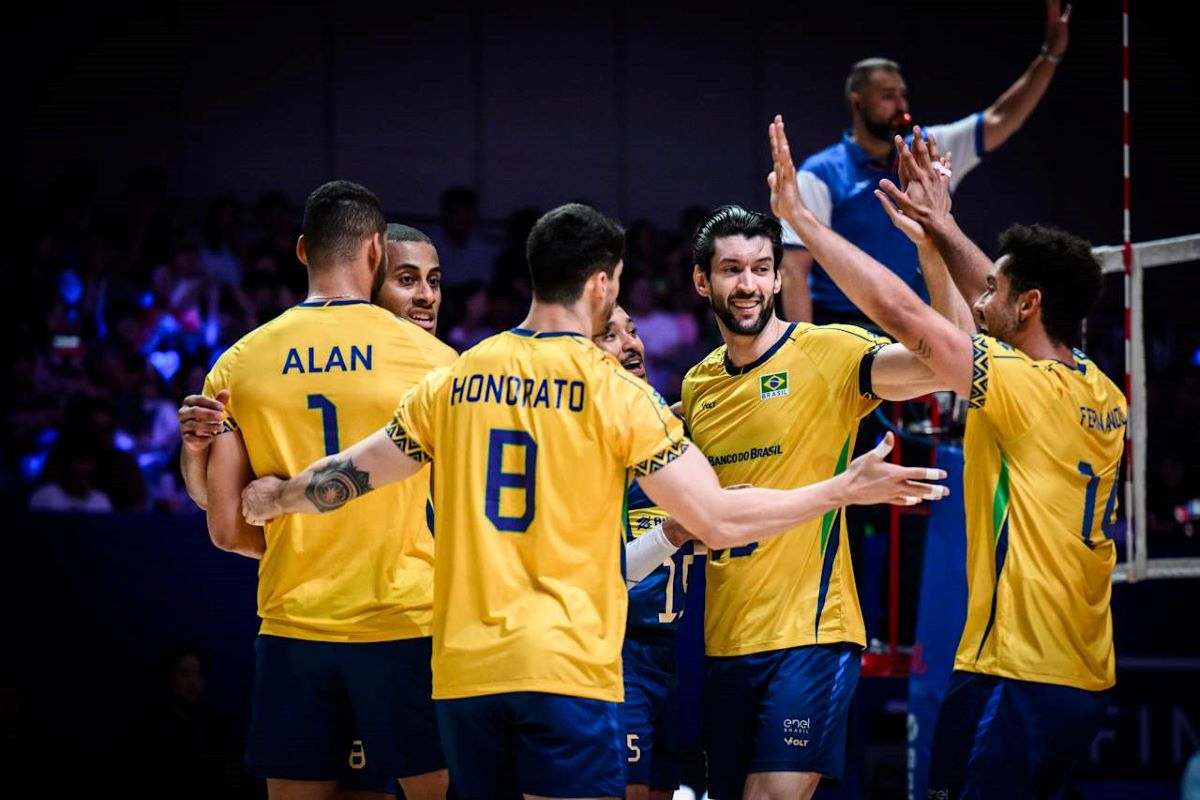 Brasil encara a China na estreia do Mundial de Vôlei Masculino