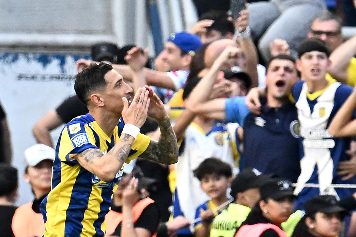 Di Maria faz gol olímpico em clássico pelo Campeonato Argentino; veja