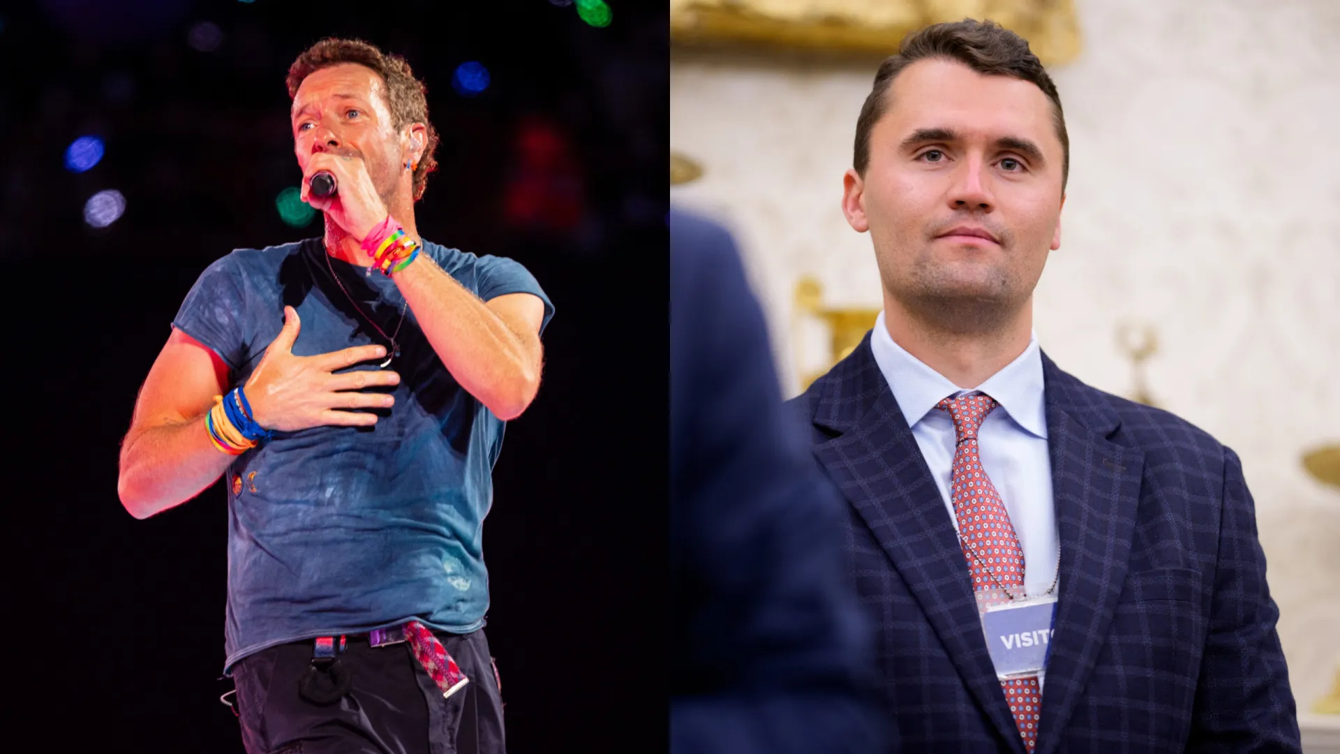 Chris Martin é detonado por 'defender' Charlie Kirk: "É o Huck britânico'