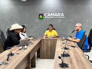 Secretário apresenta balanço das ações em reunião com a Comissão de Cultura