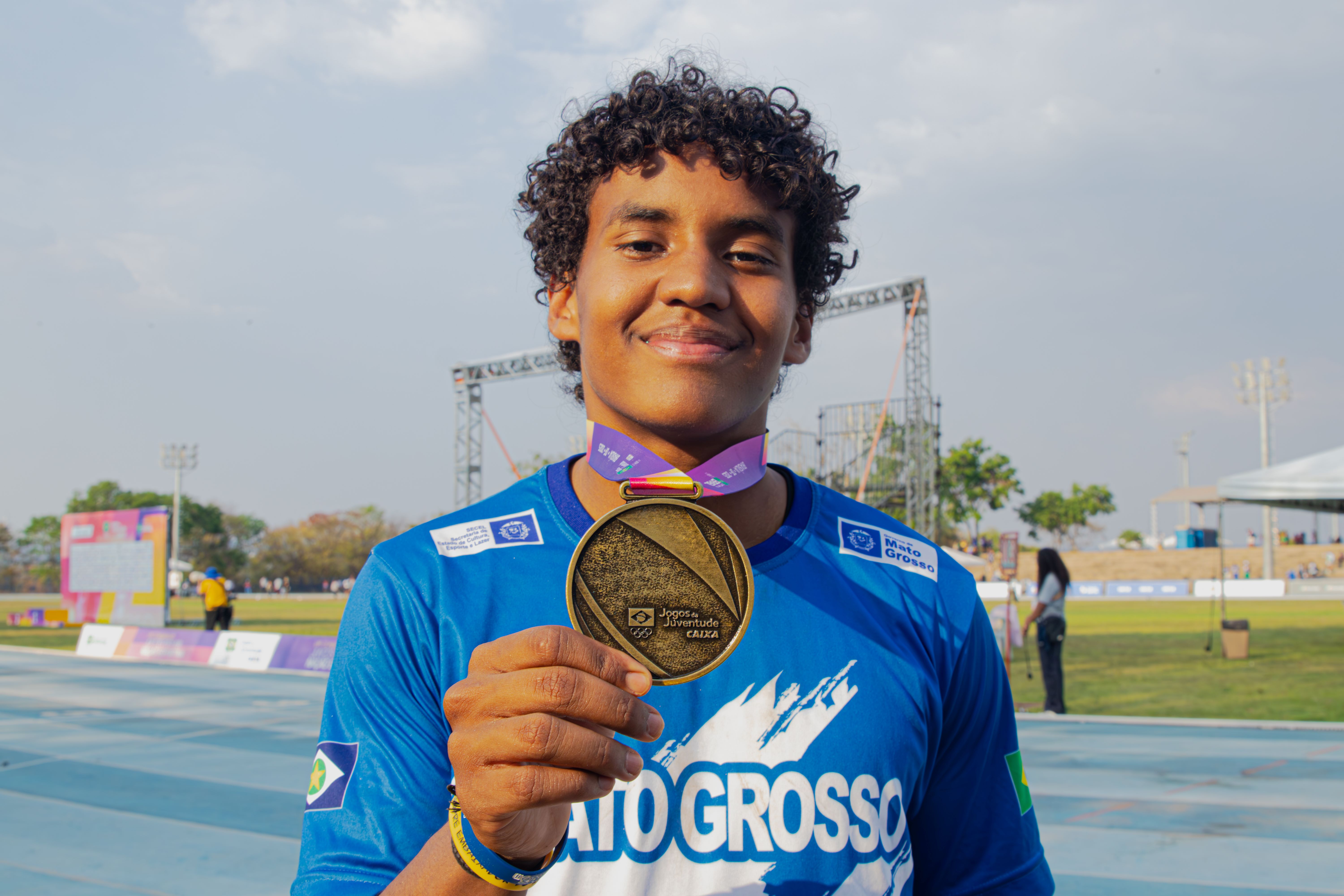 Com liderança do ranking mundial de salto triplo, Mato Grosso termina 1º bloco no Top 10 dos Jogos da Juventude