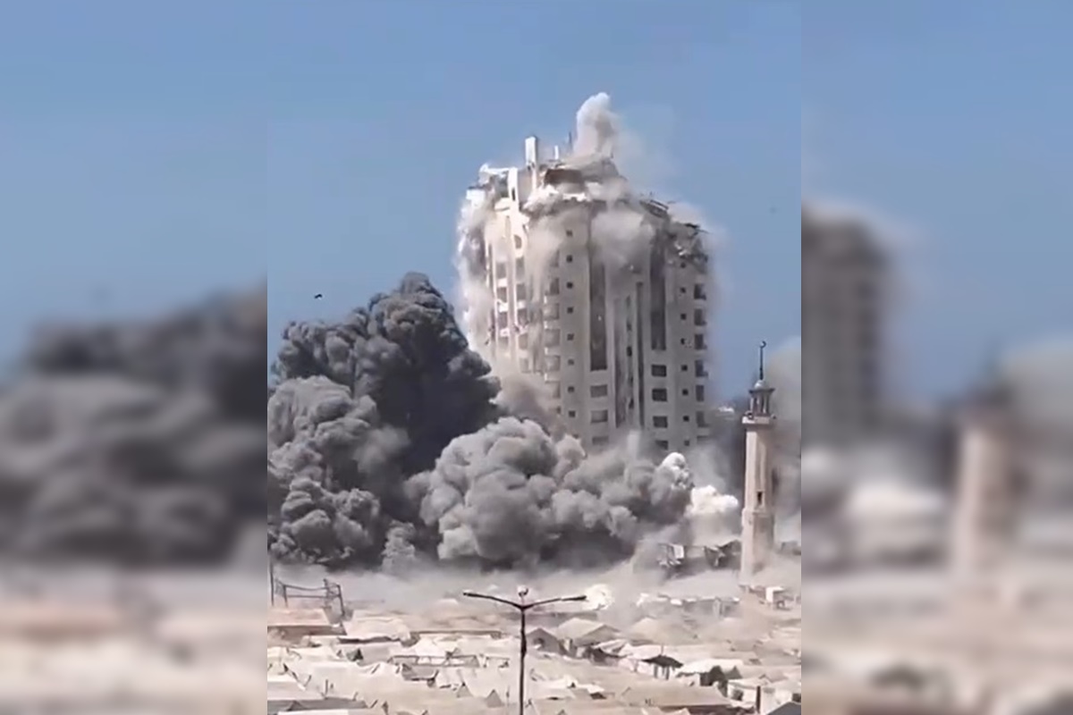 Moradores da cidade de Gaza relatam ataques israelenses  