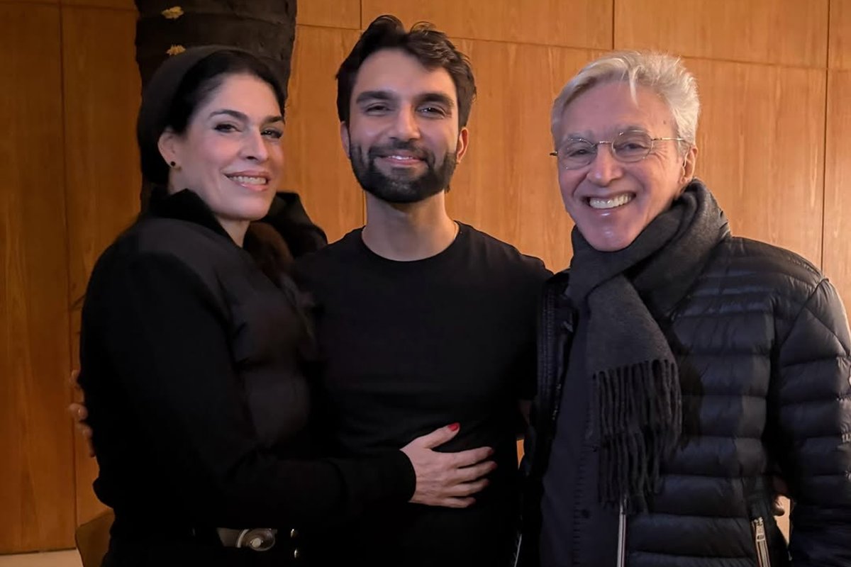 Silva aparece em clique com Paula Lavigne após xingamento em show