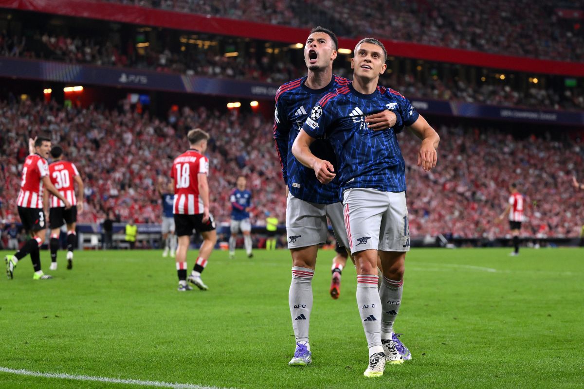 Champions League: Martinelli brilha e Arsenal vence fora de casa