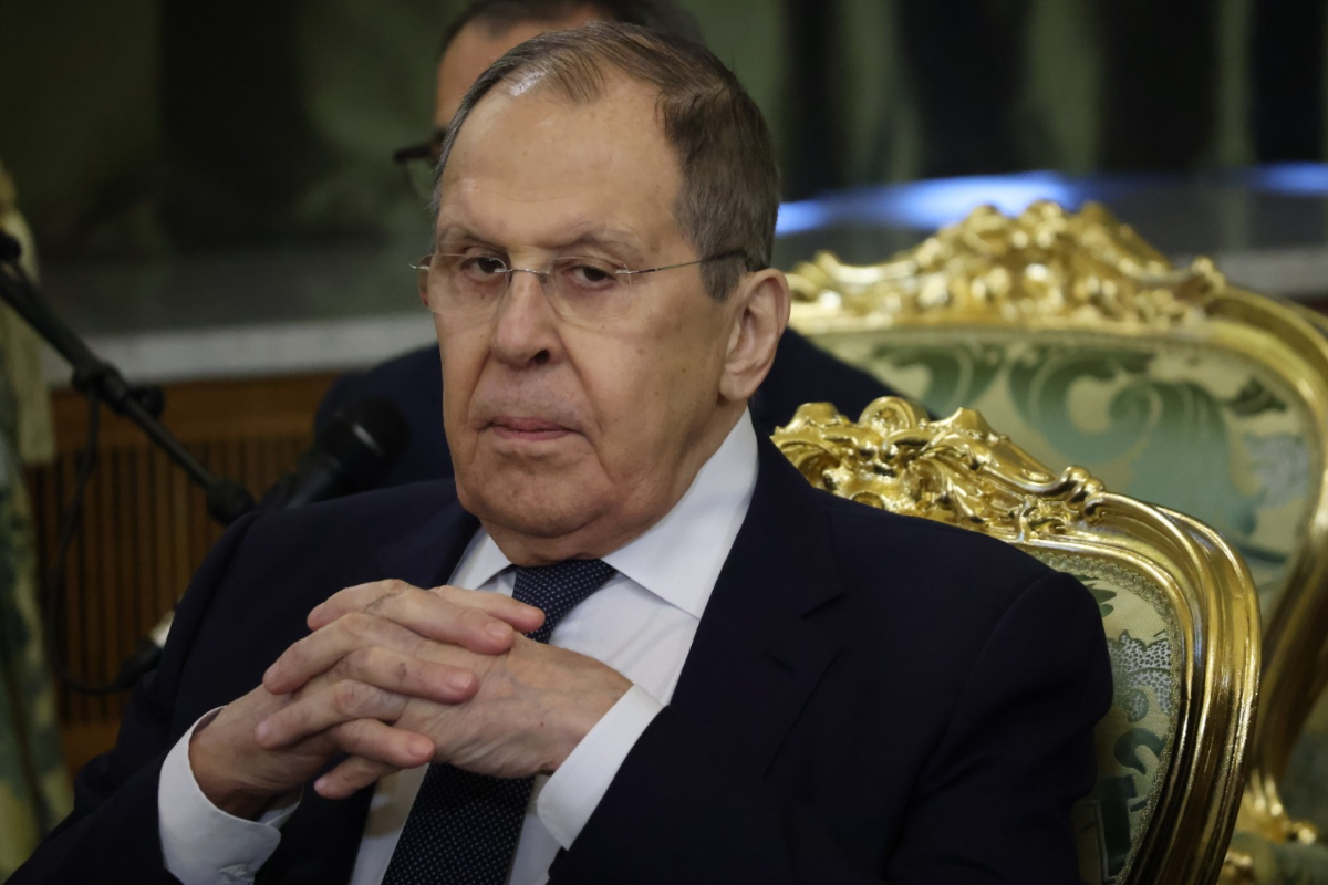 Russo Lavrov chama Ucrânia de “regime nazista” durante evento
