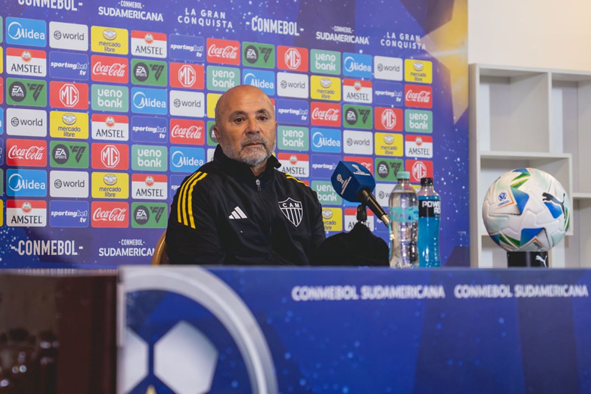 Jorge Sampaoli valoriza personalidade após empate pela Sul-Americana