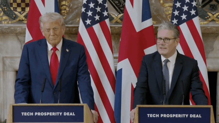 Trump e Starmer assinam acordo de tecnologia e alinham discurso contra Putin