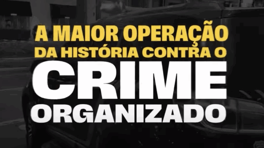 Lula faz comercial para faturar com operação contra o crime organizado