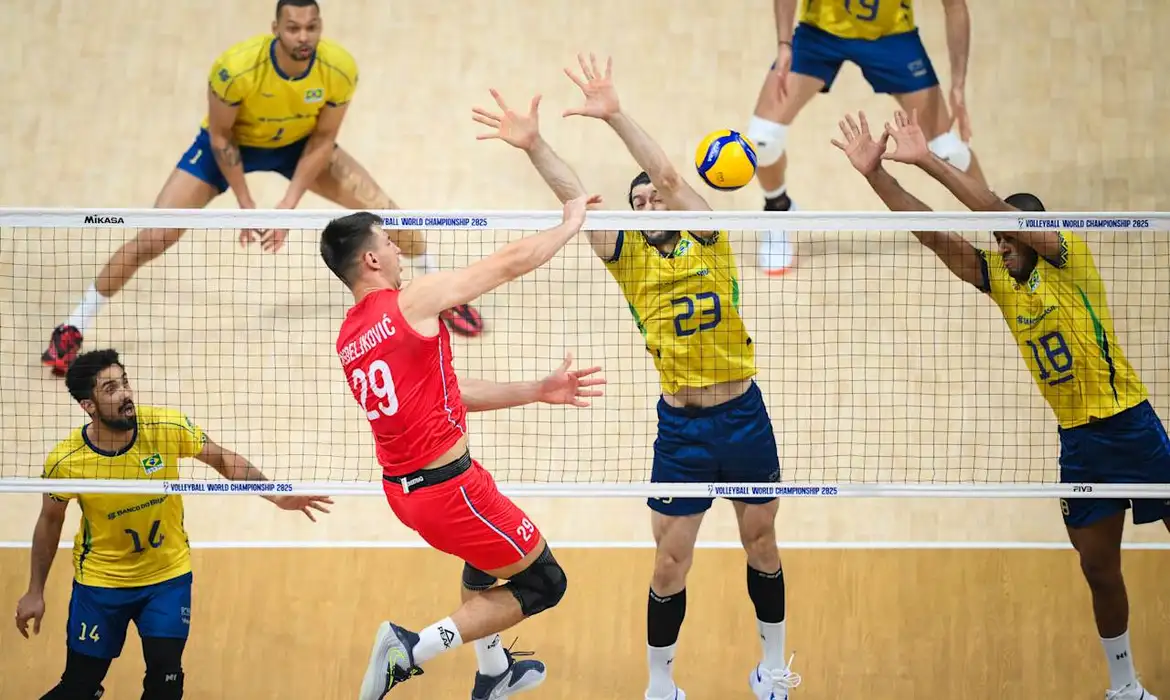 Brasil é eliminado do Campeonato Mundial de vôlei masculino
