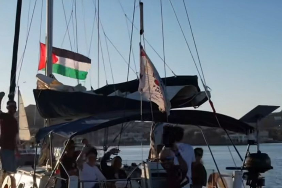 Itamaraty expressa preocupação com flotilha vai para Faixa de Gaza