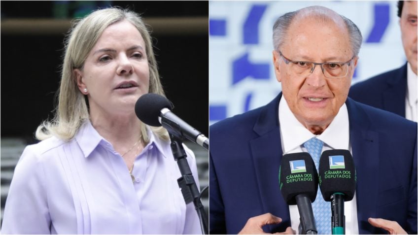 Gleisi e Alckmin fretaram aviões de empresa envolvida no caso PCC