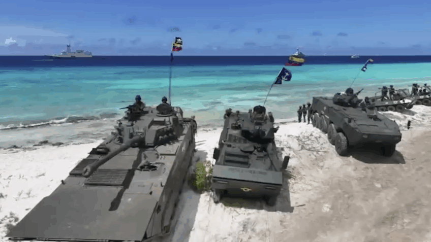 Venezuela faz exercícios militares no Caribe durante tensão com os EUA
