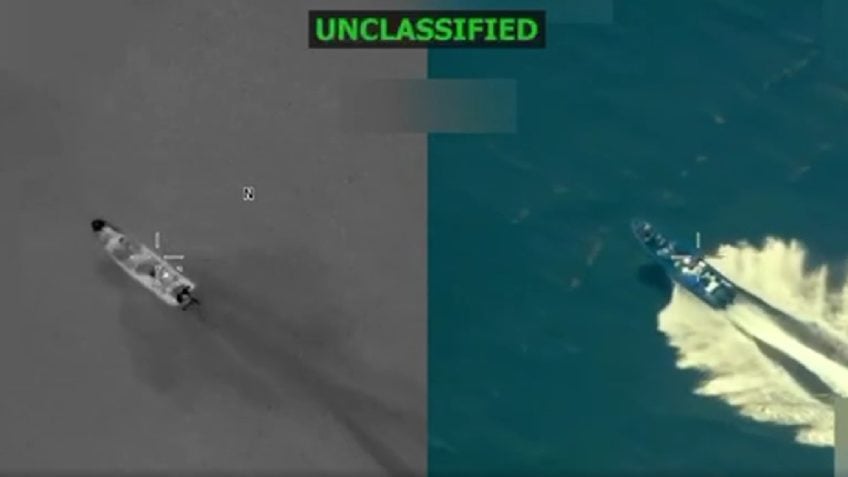 Trump posta vídeo de ataque letal a embarcação