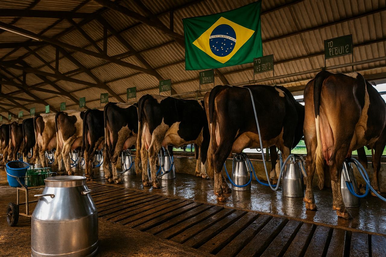 Produção de leite atinge 35,7 bilhões de litros; conheça os municípios que mais produzem