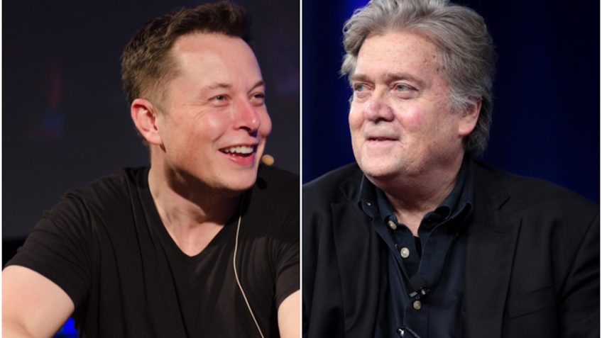 Musk e Steve Bannon são citados em arquivos de Epstein