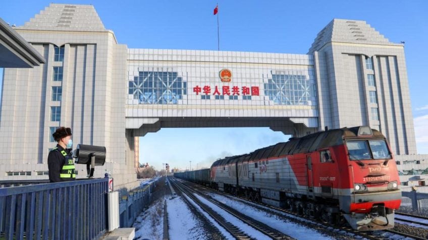 Trens na China batem recorde na movimentação de passageiros