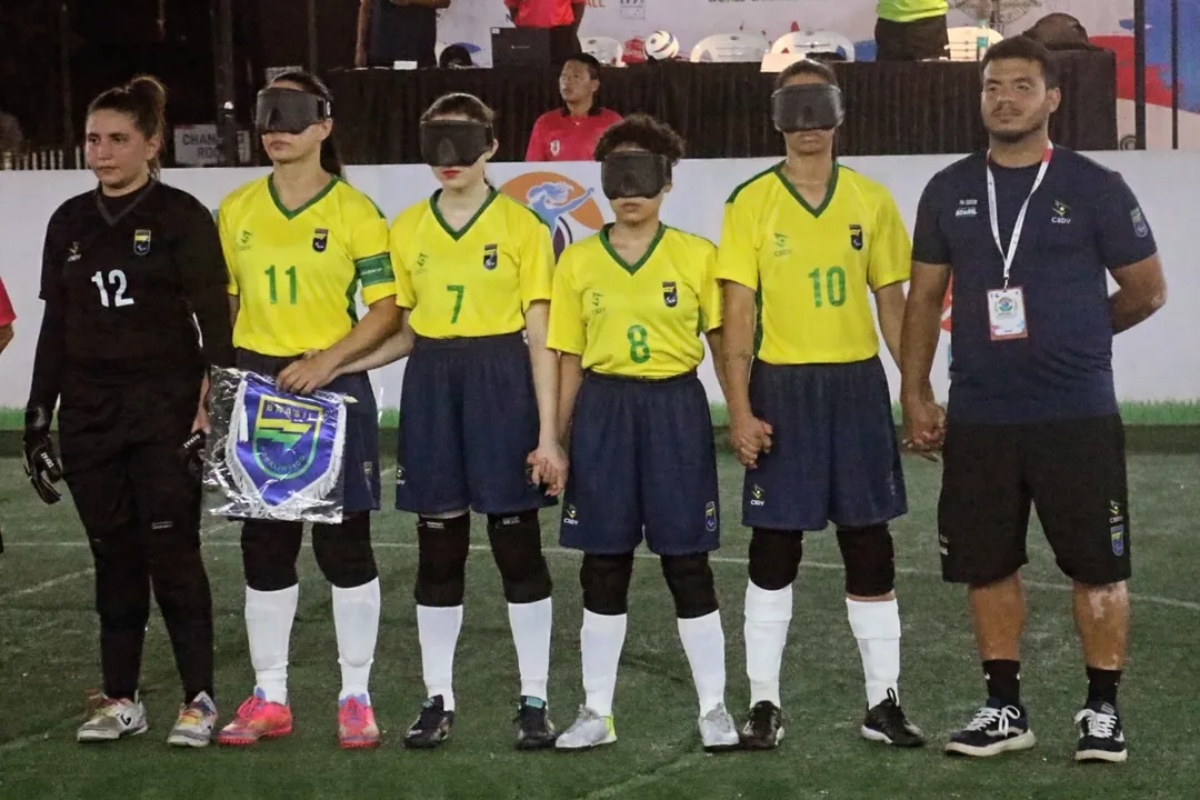 Brasil vence Índia na estreia da Copa do Mundo de Futebol de Cegas