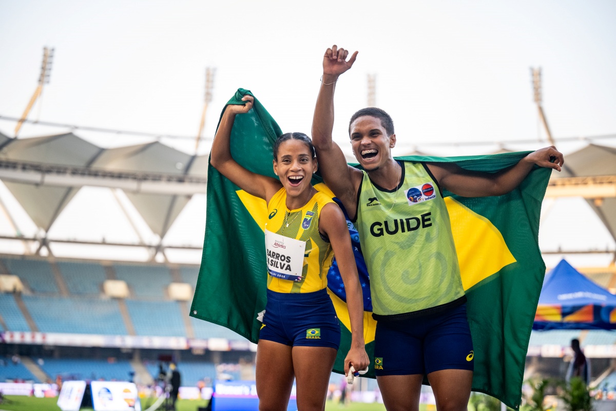Mundial de Atletismo Paralímpico: Brasil fica em 1º de forma inédita