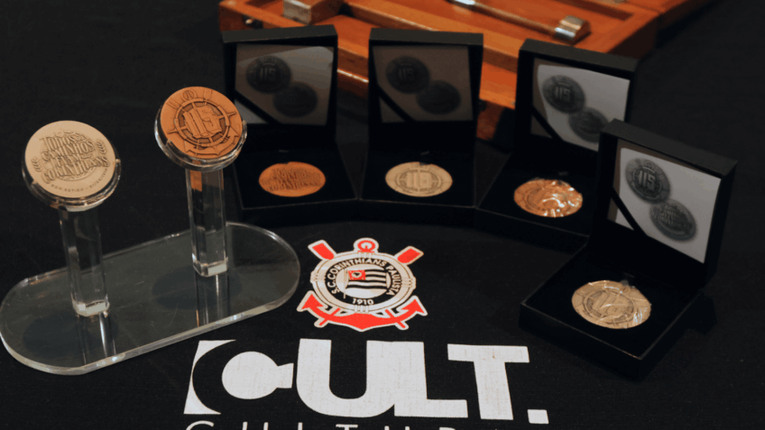 Corinthians lança medalhas comemorativas que custam até R$ 112 mil