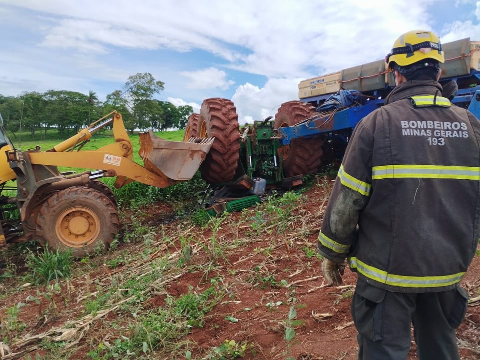 Trabalhador morre atropelado por máquina agrícola em modo automático no Mato Grosso
