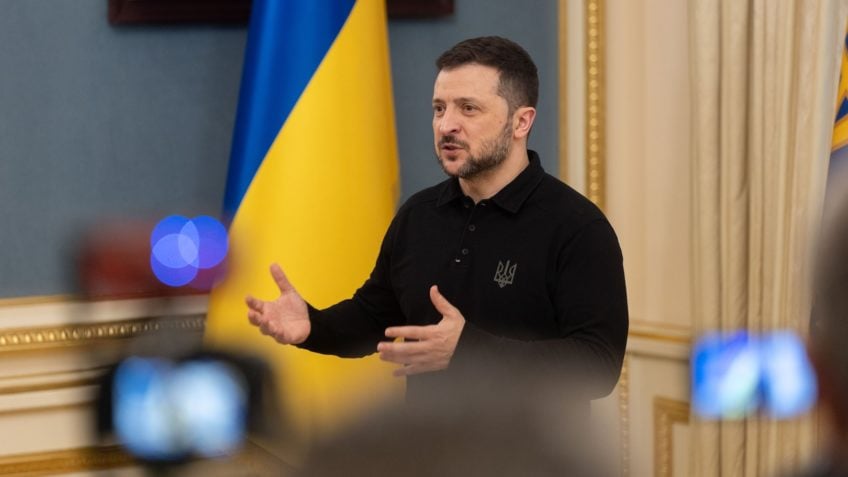 Zelensky quer indicar Trump ao Nobel da Paz