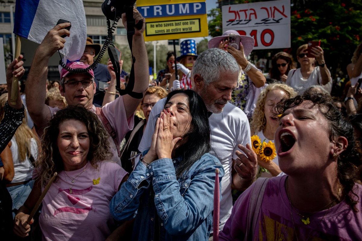 Brasileira relata clima de festa em Israel após acordo sobre Gaza