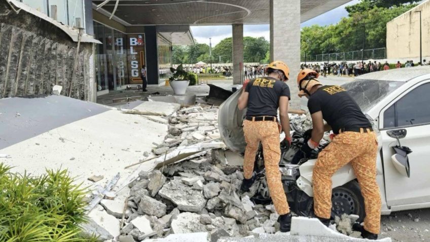 Terremoto de 7,4 atinge Filipinas e deixa pelo menos 1 morto
