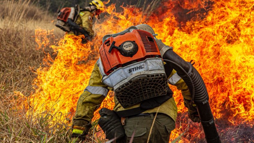 Incêndios na Chapada chegam ao 15º dia e atingem Parque Nacional
